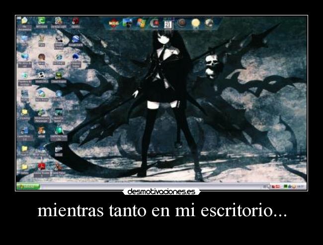mientras tanto en mi escritorio... -