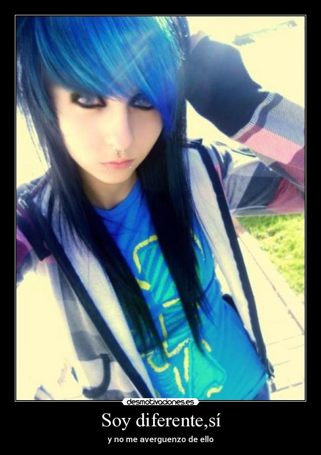 Soy diferente,sí -
