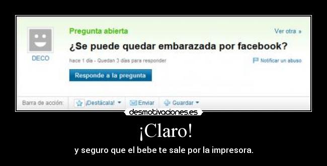 ¡Claro! -
