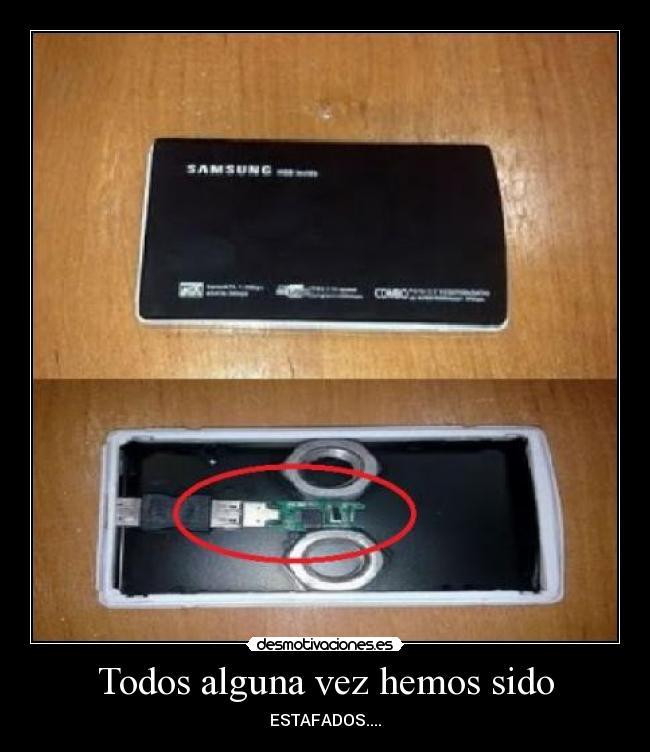 carteles estafa desmotivaciones