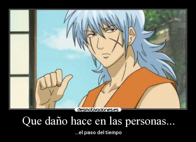 Que daño hace en las personas... -