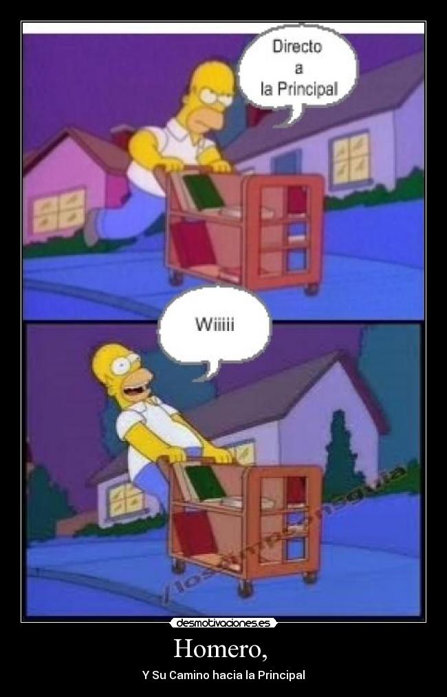 Homero,  - Y Su Camino hacia la Principal