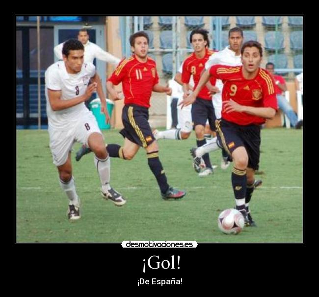 ¡Gol! - ¡De España!