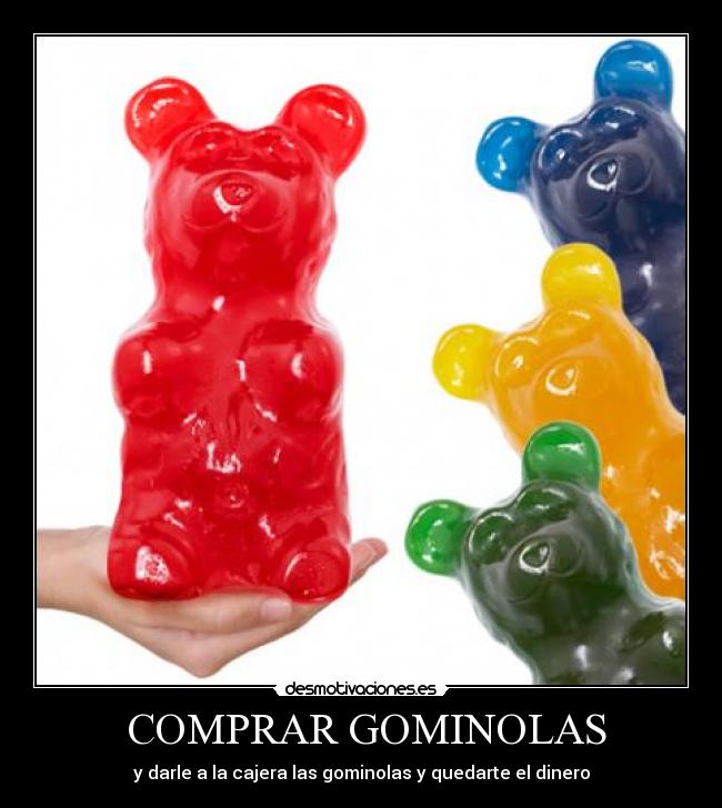  COMPRAR GOMINOLAS - 