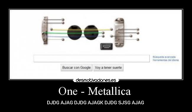 One - Metallica  - 