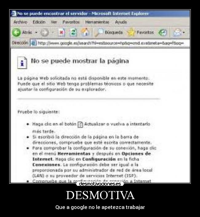 DESMOTIVA -