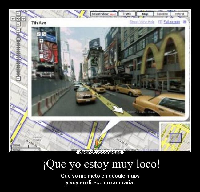 ¡Que yo estoy muy loco! -