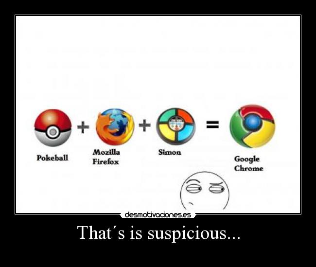 That´s is suspicious... -