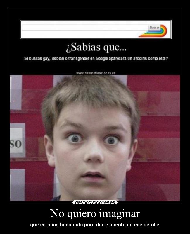 No quiero imaginar - 