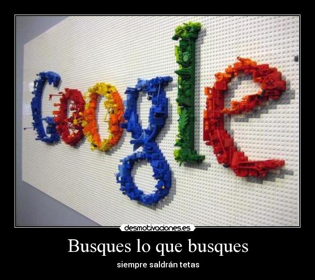 Busques lo que busques - siempre saldrán tetas