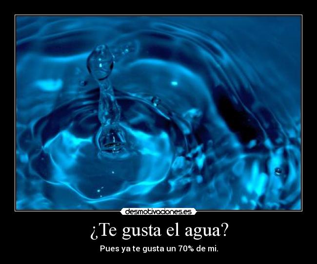 ¿Te gusta el agua? - 