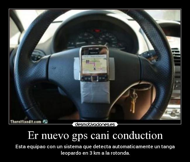 Er nuevo gps cani conduction - 