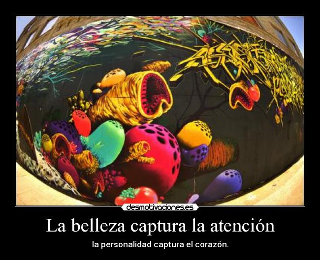 La belleza captura la atención -