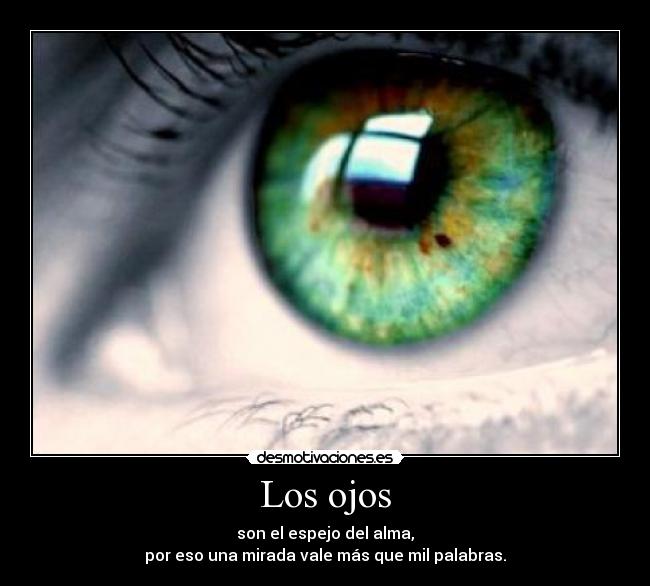 carteles ojos desmotivaciones