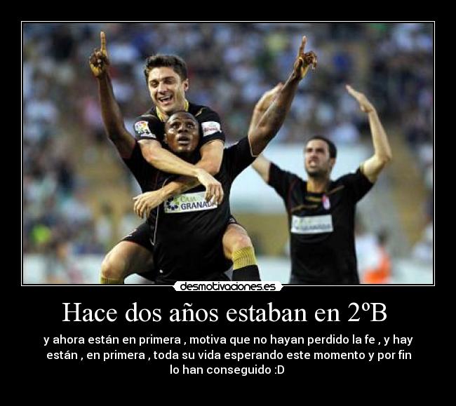 Hace dos años estaban en 2ºB  - 