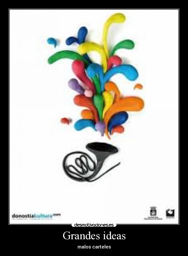 Grandes ideas -