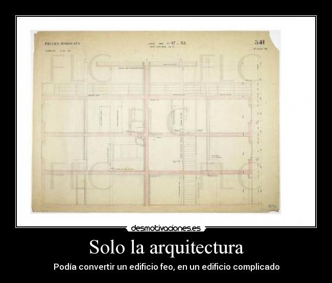 Solo la arquitectura -