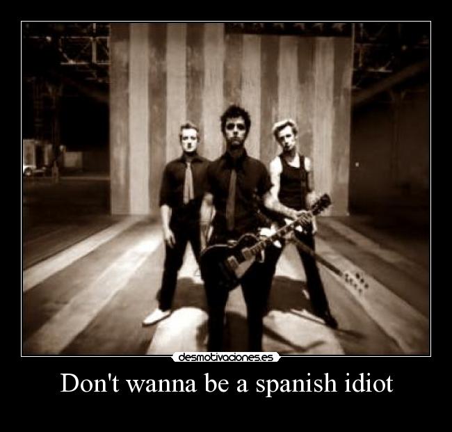 carteles green day billie joe armstrong desmotivaciones