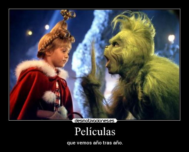 Películas - que vemos año tras año.