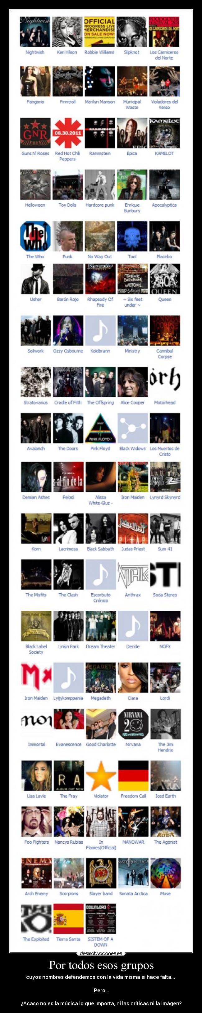 carteles musica desmotivaciones