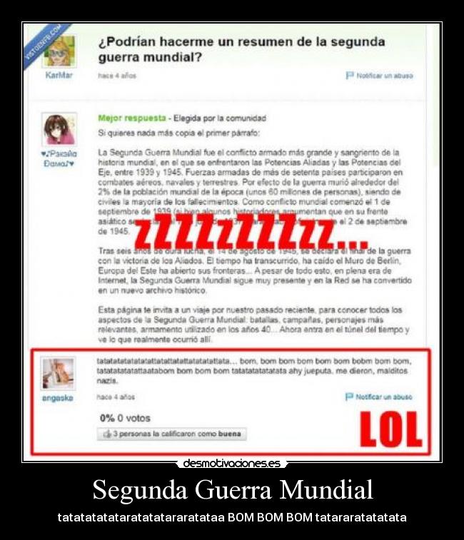 Segunda Guerra Mundial - tatatatatataratatatararatataa BOM BOM BOM tatararatatatata