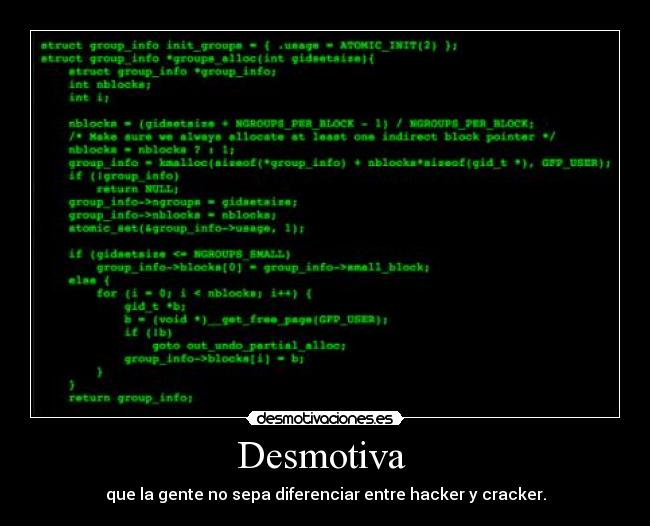 carteles hacker desmotivaciones