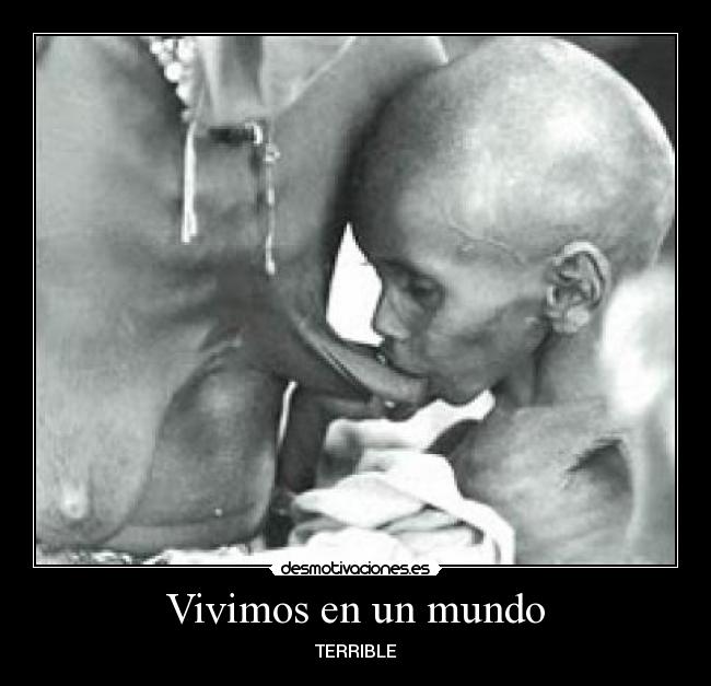 Vivimos en un mundo - TERRIBLE