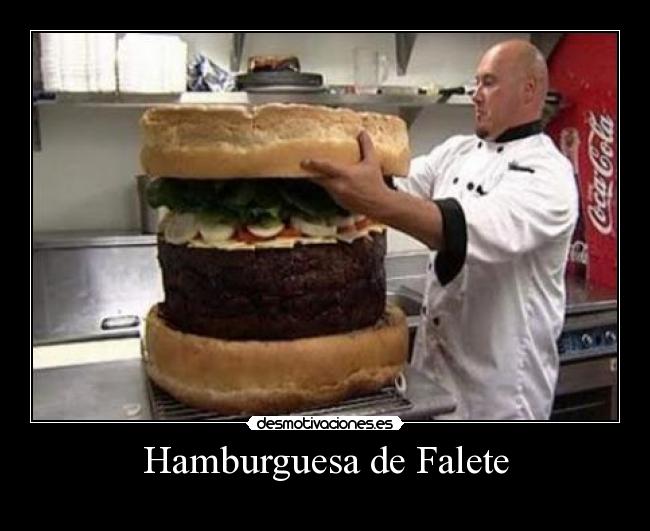 Hamburguesa de Falete -
