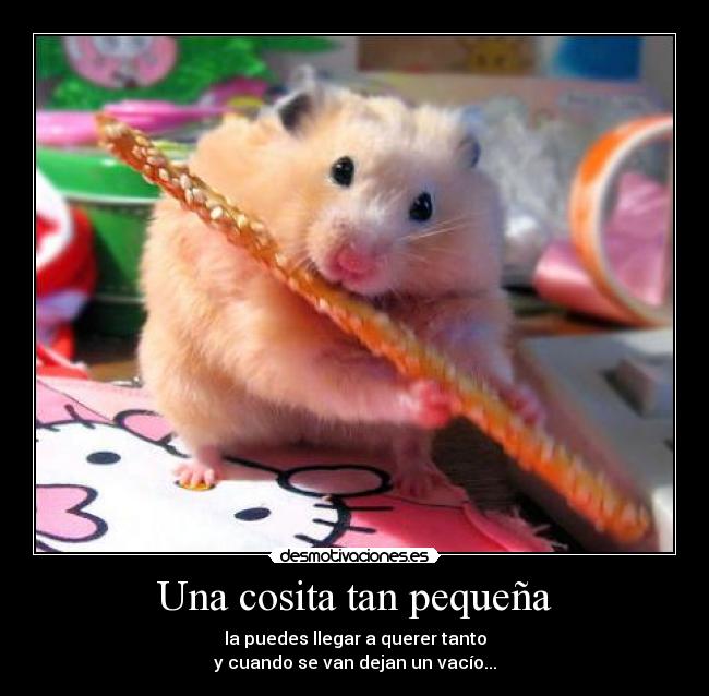 Una cosita tan pequeña - 