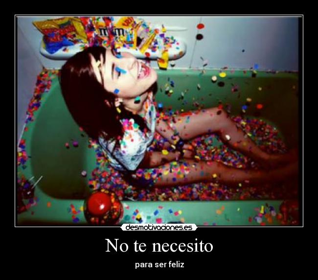 No te necesito - 