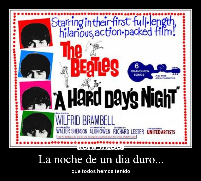 carteles the beatles desmotivaciones