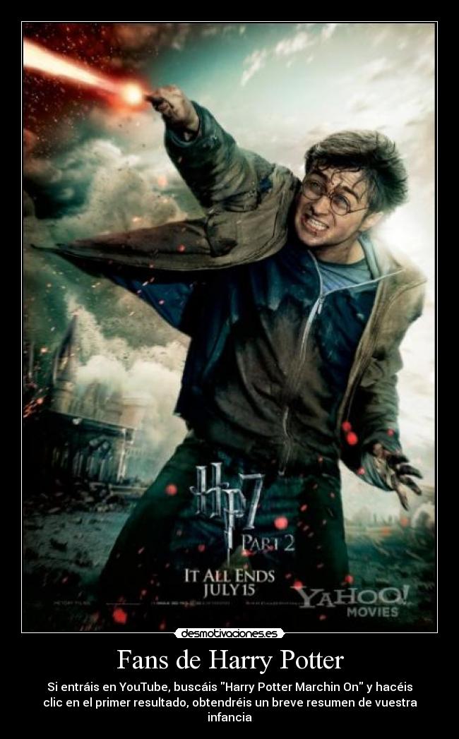 carteles harry potter infancia desmotivaciones