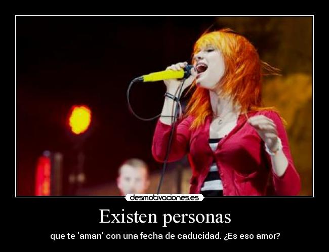 Existen personas -