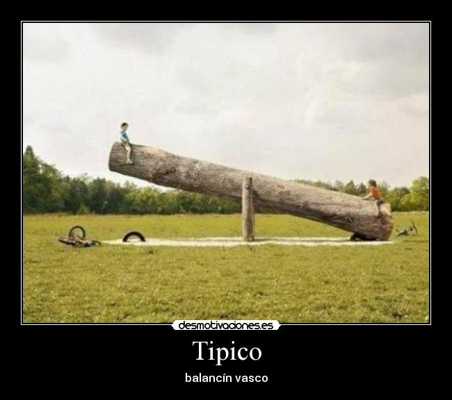 Tipico - balancín vasco