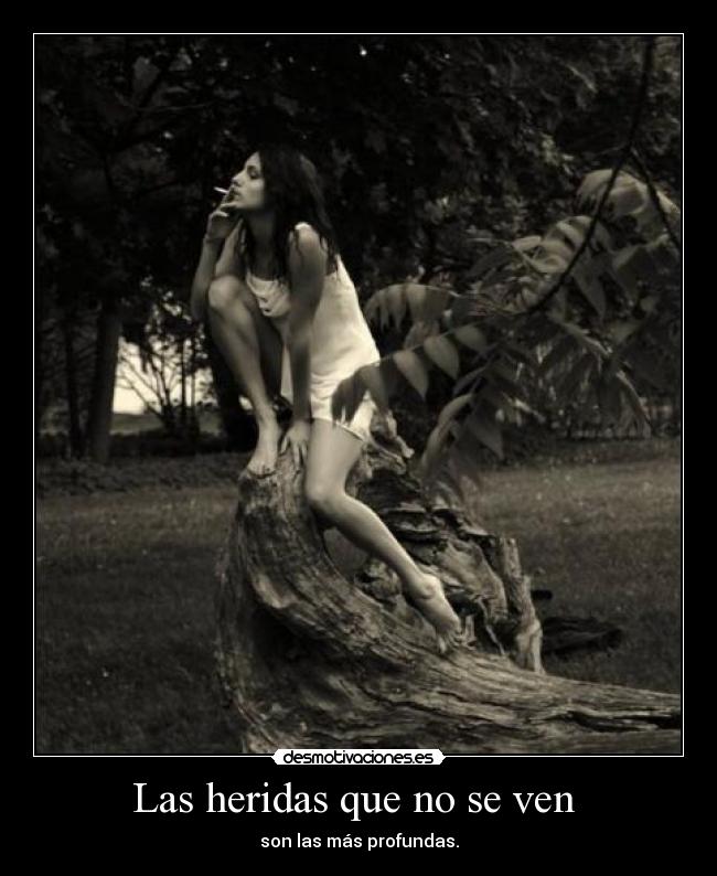Las heridas que no se ven -