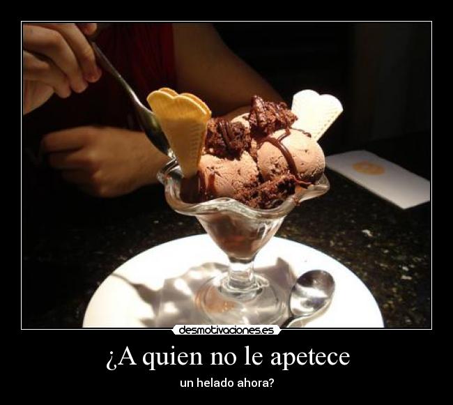 ¿A quien no le apetece -