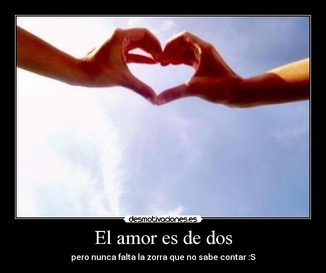 El amor es de dos -
