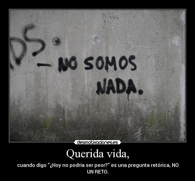Querida vida, - 
