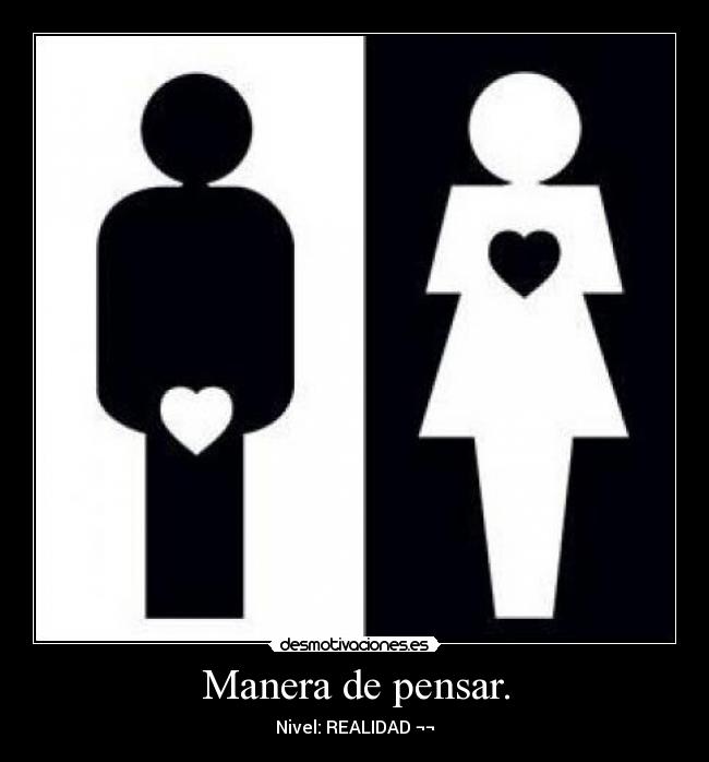 Manera de pensar. -
