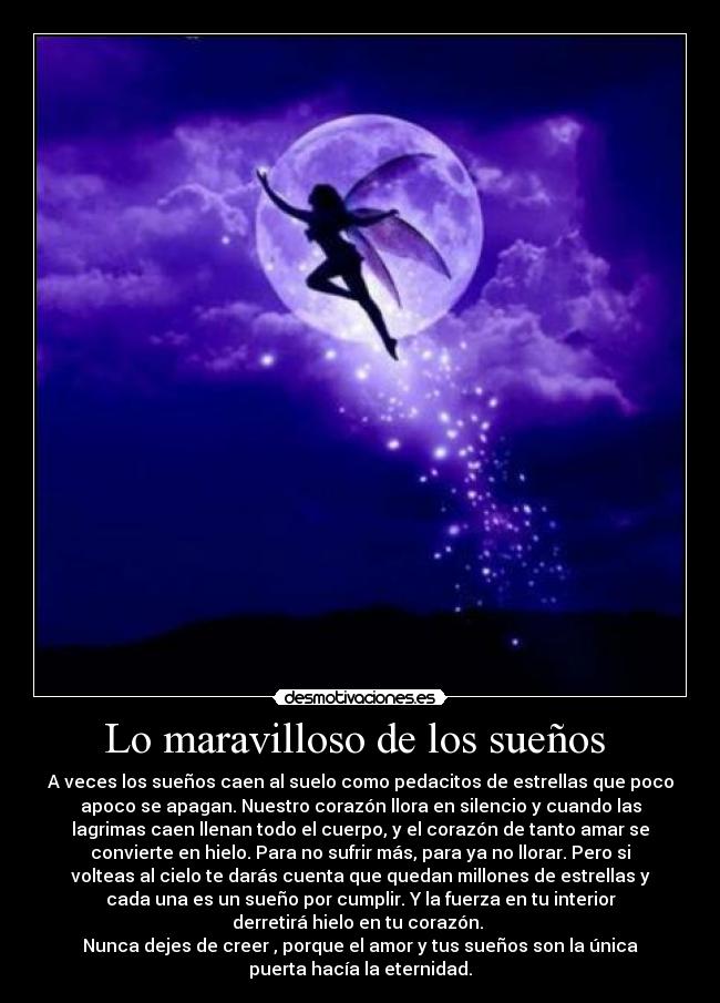 Lo maravilloso de los sueños  - 
