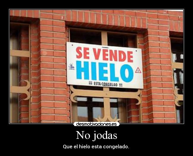 No jodas - 