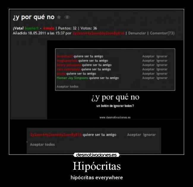 Hipócritas -
