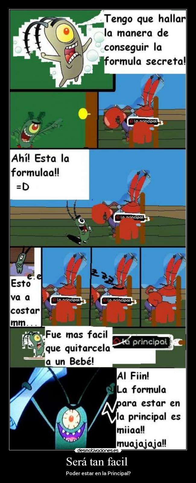 Será tan facil - Poder estar en la Principal?