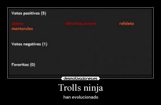Trolls ninja - 