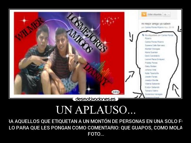 UN APLAUSO... - 