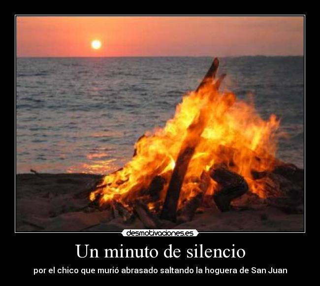 Un minuto de silencio -