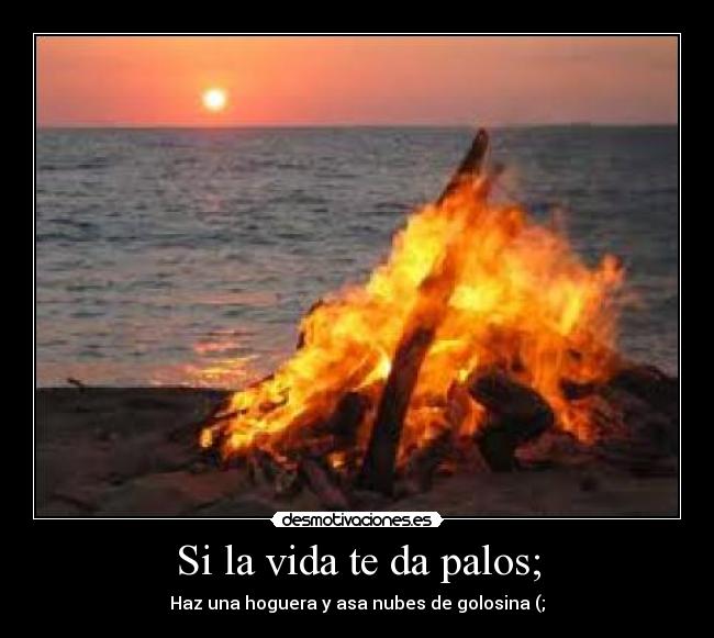 Si la vida te da palos; -