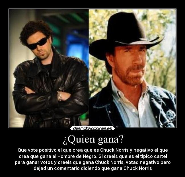 ¿Quien gana? -