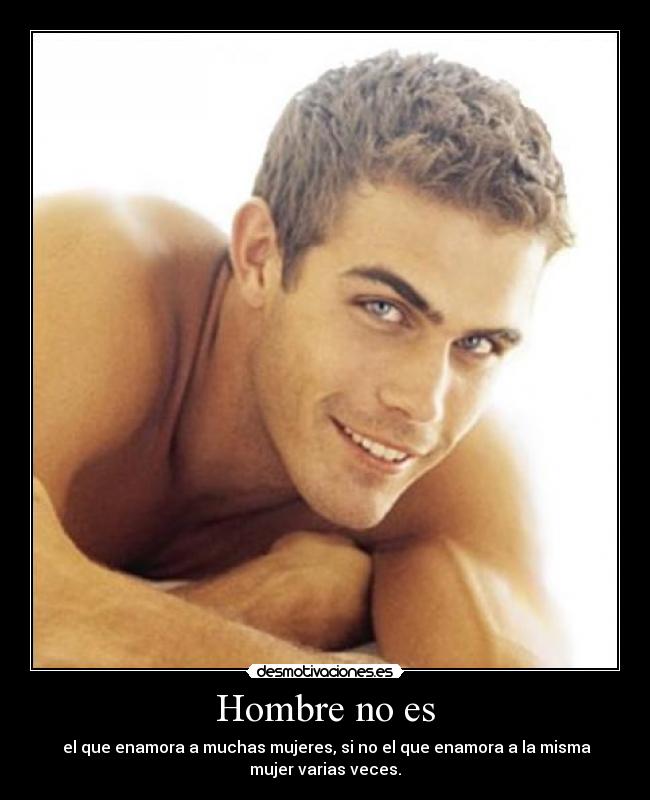 Hombre no es -