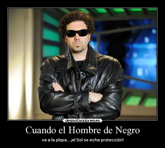 Cuando el Hombre de Negro -